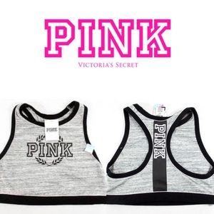 Pink Victoria's Secret sport bra size large